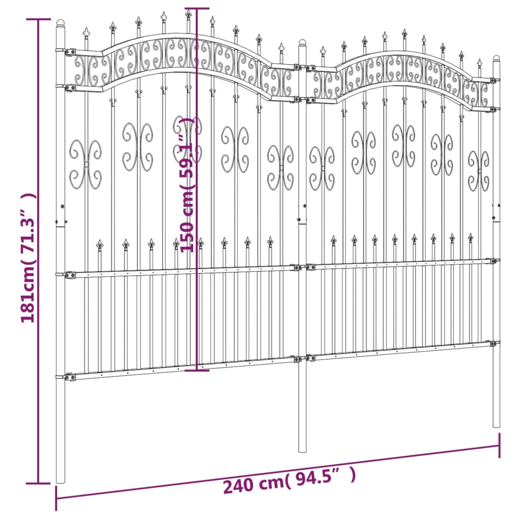 Gartenzaun 1 50 m Hoch