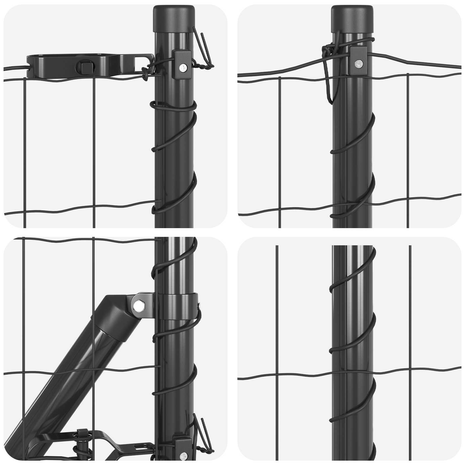 Gartenzaun Engmaschig