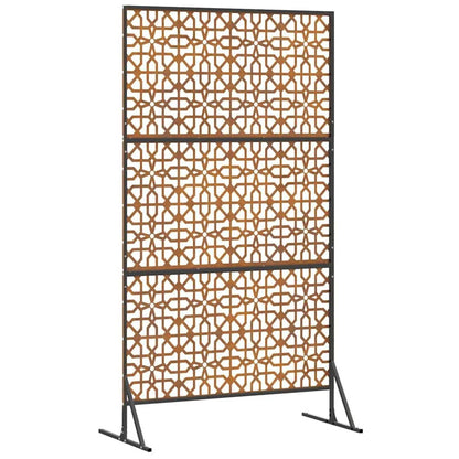 Sichtschutz Cortenstahl 180 cm