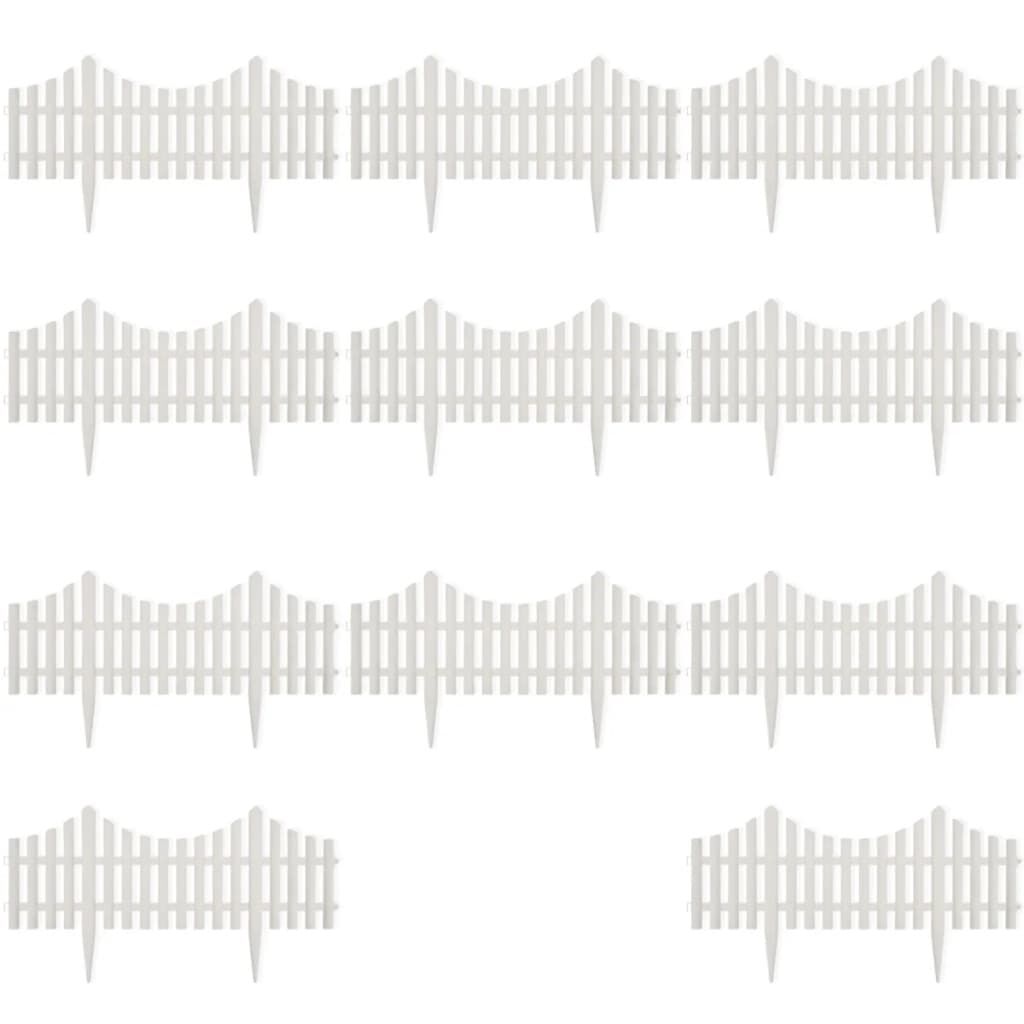 Gartenzaun Klein Weiß