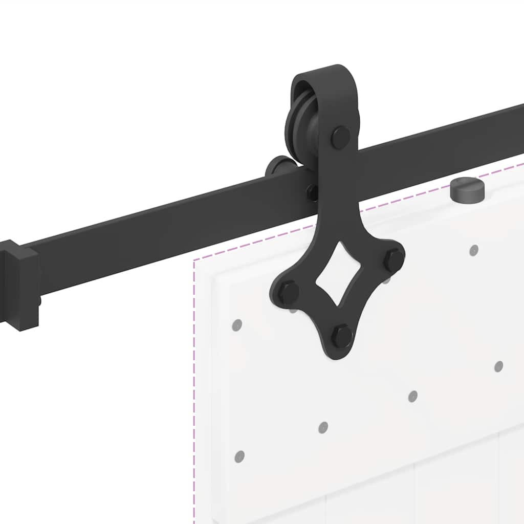 Schiebetür Schiene 152 cm Breit