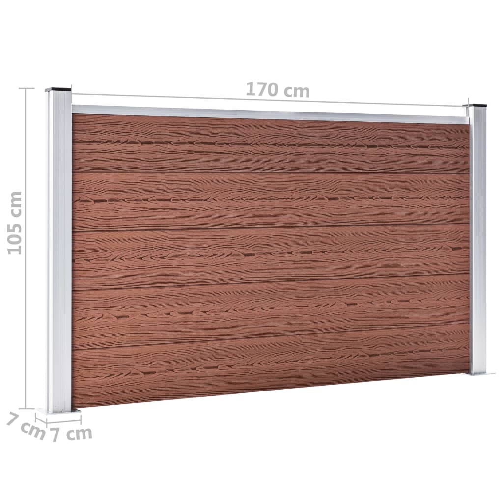 Gartenzaun Wpc Braun
