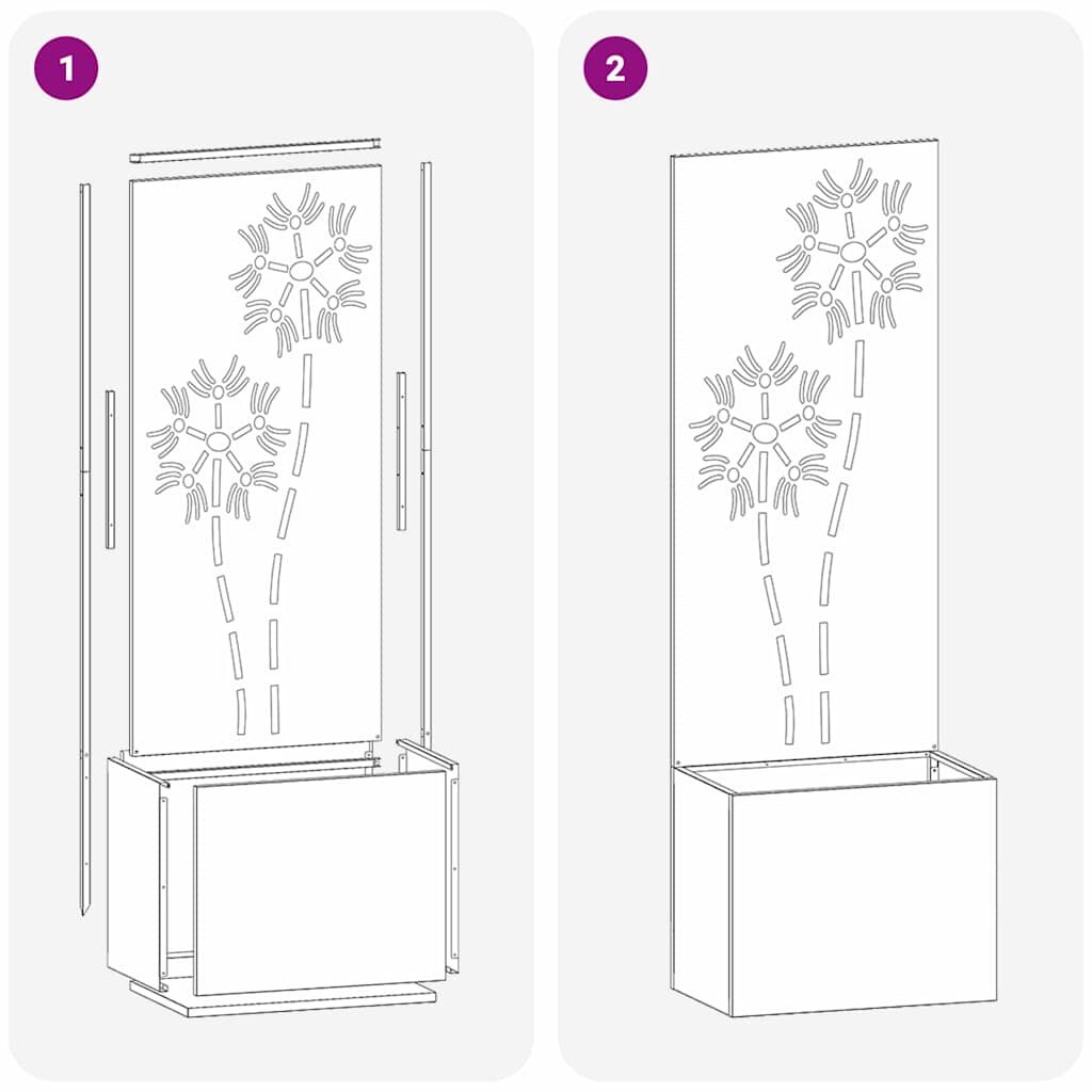 Sichtschutz Zum Bepflanzen